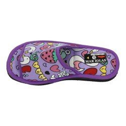 Zapatillas Corazón Calzados Mariola Lila para Mujer modelo 8436043820534