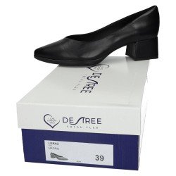 Zapato de Piel Desiree Negros para Mujer modelo Luka2