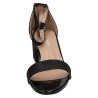 Sandalia de Tacón Tulipano Negros para Mujer modelo X6-L5180-02