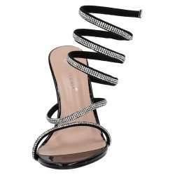Sandalia Espriral Tulipano Negros para Mujer modelo V5A-L5009-1