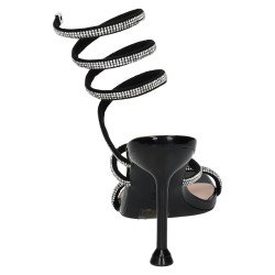 Sandalia Espriral Tulipano Negros para Mujer modelo V5A-L5009-1