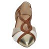 Zapato Tacón Zapatop Camel para Mujer modelo Nn640