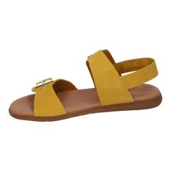 Sandalias de Piel Sandali Ocre para Mujer modelo M870-H5035