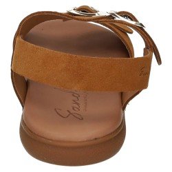Sandalia de Piel Sandali Cuero para Mujer modelo M870-H5035