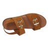 Sandalia de Piel Sandali Cuero para Mujer modelo M870-H5035