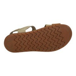 Sandalia de Piel Sandali Camel para Mujer modelo M1867-H5037
