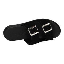 Barefoot Ajustable Sandali Negros para Mujer modelo M556-H5037