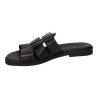 Sandalias de Piel Sandali Negros para Mujer modelo M864-H5032