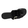 Sandalias de Piel Sandali Negros para Mujer modelo M864-H5032