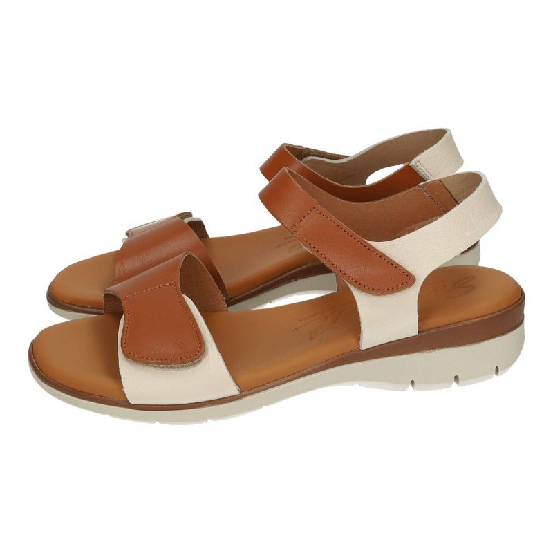 Sandalia de Piel Sandali Roble para Mujer modelo M723-H5032