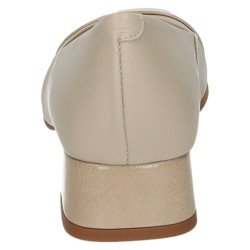 Zapato de Piel Casual Beige para Mujer modelo 14083
