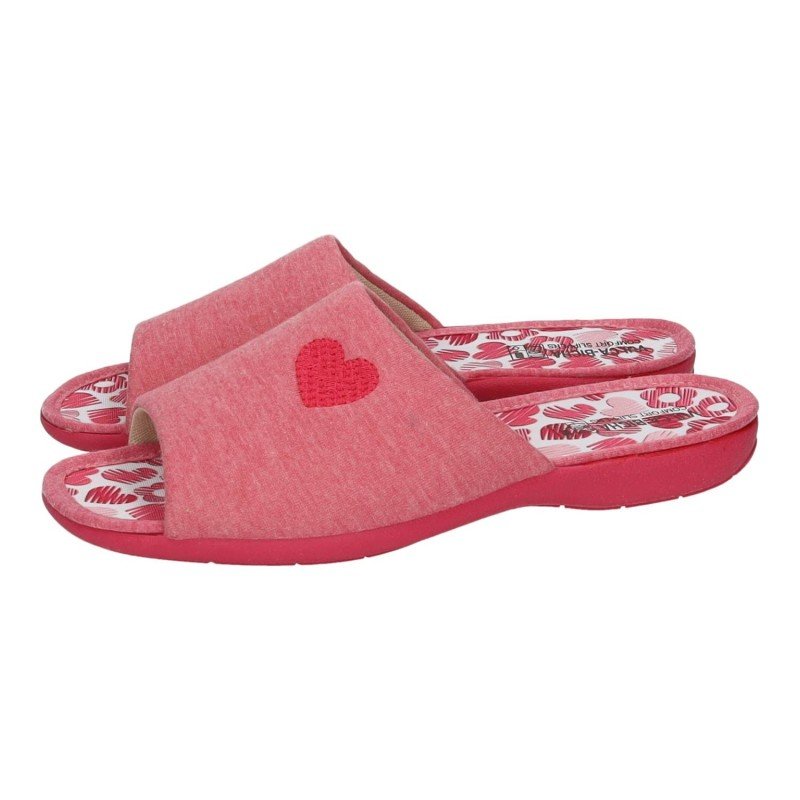 Zapatilla Corazón Vulca-Bicha Fuxia para Mujer modelo 4904