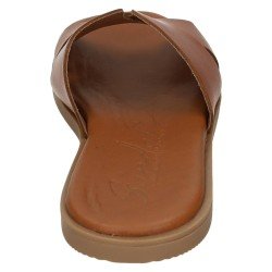 Sandalia de Piel Sandali Cuero para Mujer modelo M868-H5037