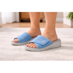 14511 Zapatilla Cuña color JEANS