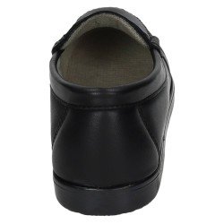 Mocasines de Piel Calzaline Negros para Hombre modelo 118-N