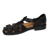 Sandalia de Piel Made In Spain Negros para Hombre modelo 58