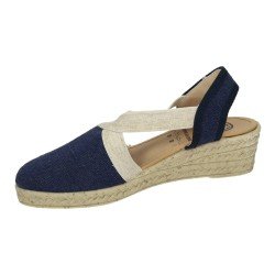 Esparteña de Cuña Roal Bio Anatómico Marino para Mujer modelo 18003