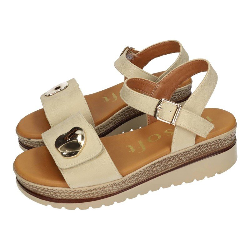 Sandalias Cuña Mysoft Arena para Mujer modelo 26M190