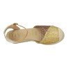 Alpargatas Cuña Mysoft Platino para Mujer modelo 25M133