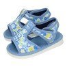 Zapatillas Margarita Vulca-Bicha Turquesa para Niña modelo 108