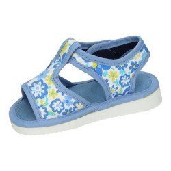 Zapatillas Margarita Vulca-Bicha Turquesa para Niña modelo 108