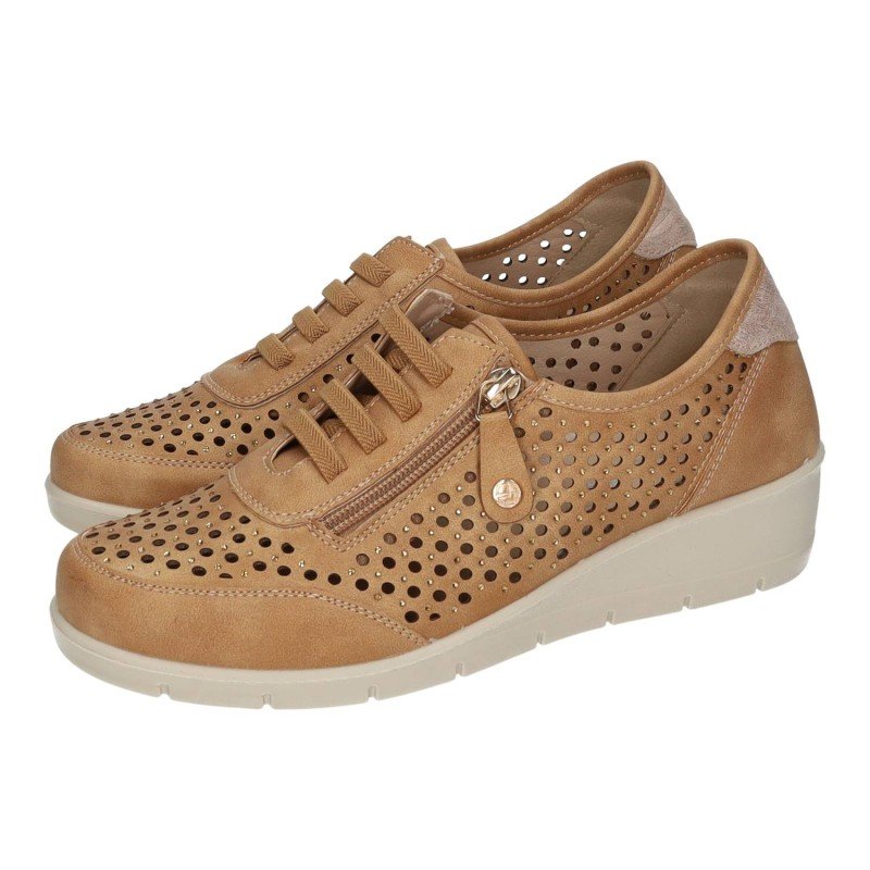 Deportiva Calada Mysoft Cuero para Mujer modelo 26M206