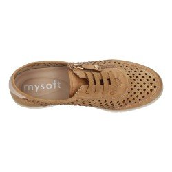 Deportiva Calada Mysoft Cuero para Mujer modelo 26M206