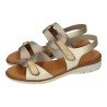 Sandalias de Piel Sandali Bronce para Mujer modelo M805-T6120