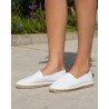Alpargatas Esparto Made In Spain Blancos para Mujer modelo E