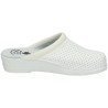 Zuecos Piel Blancos Made In Spain Blancos para Mujer modelo Z