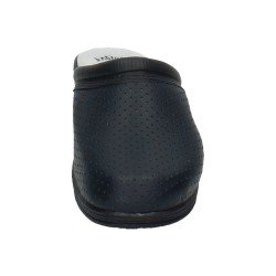 Zuecos de Piel Made In Spain Azules para Mujer modelo Z