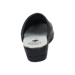 Zuecos de Piel Made In Spain Azules para Mujer modelo Z