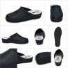 Zuecos de Piel Made In Spain Azules para Mujer modelo Z