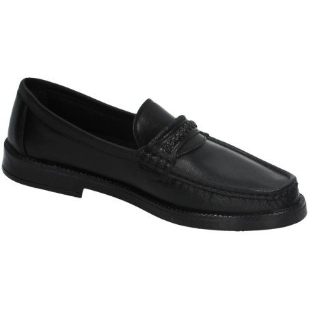 Mocasín Piel Cabra Dliro Negros para Hombre modelo 1385