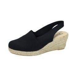 Alpargata Esparto Torres Negros para Mujer modelo Pelotari
