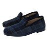Cuadros Paño Cerrada Chapines Azules para Hombre modelo 91-Z