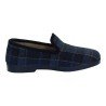 Cuadros Paño Cerrada Chapines Azules para Hombre modelo 91-Z