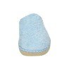 Chinelas Toalla Rizo Gema Garcia Celeste para Mujer modelo 409