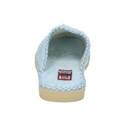 Chinelas Toalla Rizo Gema Garcia Celeste para Mujer modelo 409