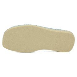 Chinelas Toalla Rizo Gema Garcia Celeste para Mujer modelo 409