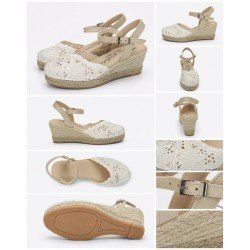 Zapatillas de Encaje Torres Beige para Mujer modelo 5004